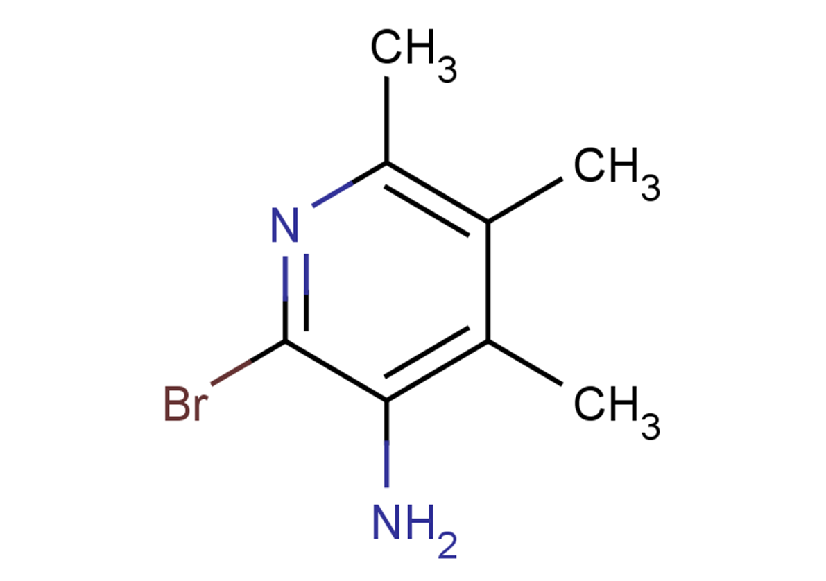 2-bromo-4,5,6-trimethylpyridin-3-amine