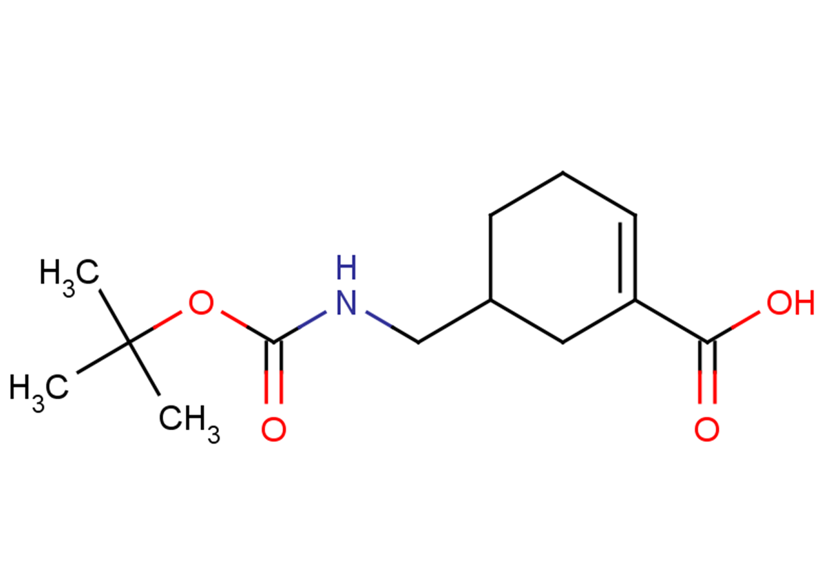 5-({[(tert-butoxy)carbonyl]amino}methyl)cyclohex-1-ene-1-carboxylic acid