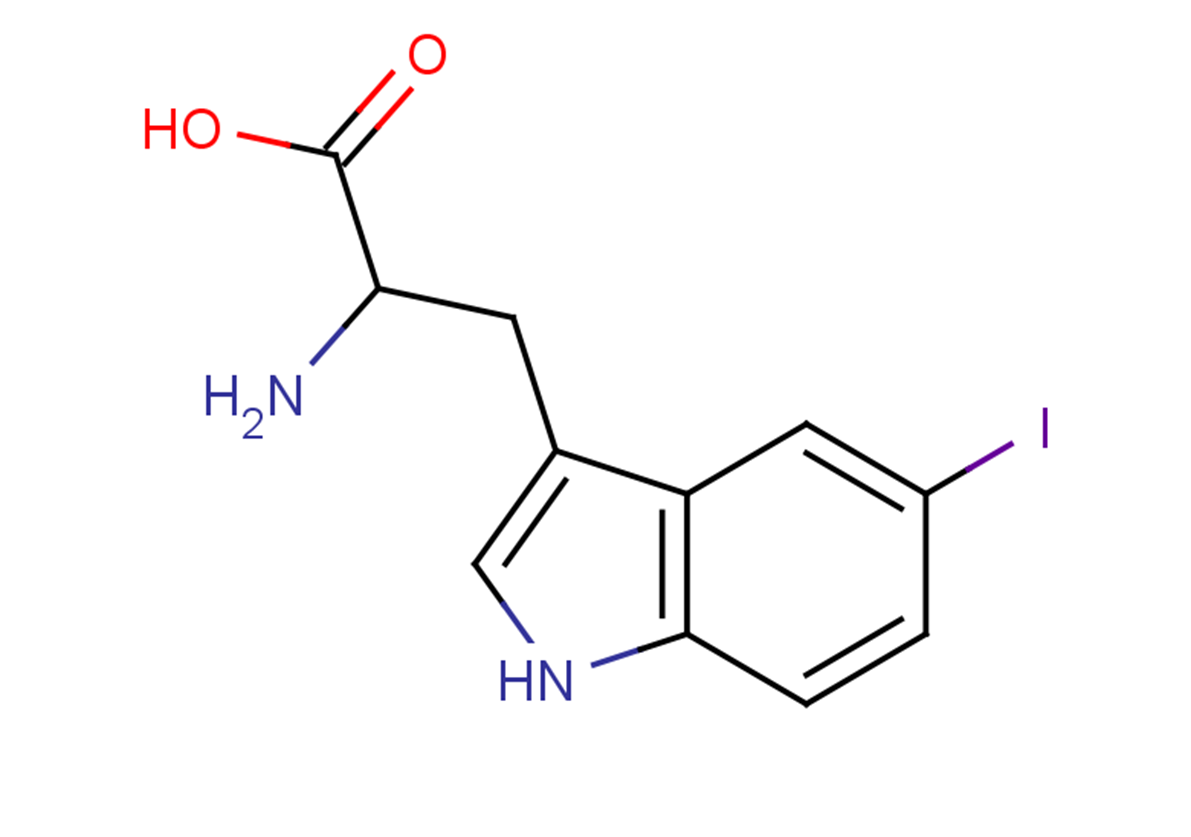 2-amino-3-(5-iodo-1H-indol-3-yl)propanoic acid
