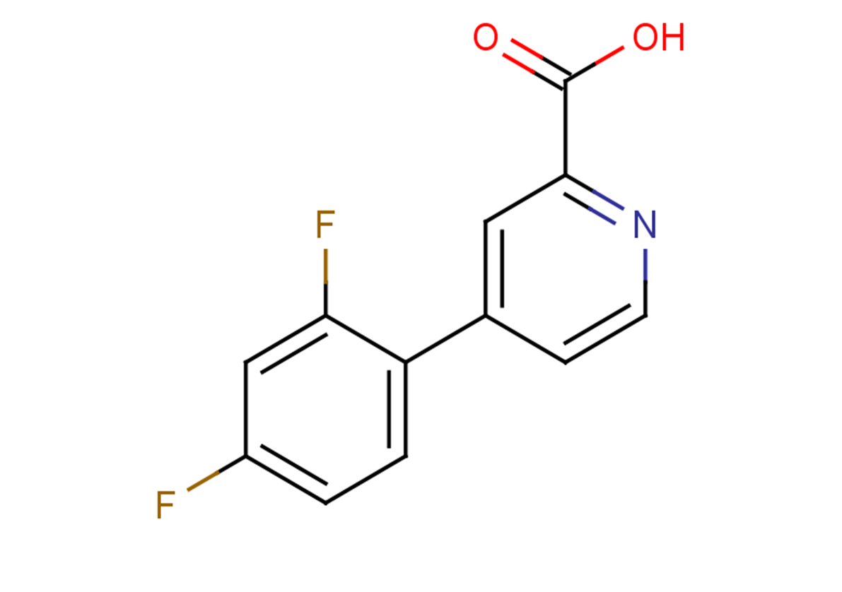 4-(2,4-difluorophenyl)pyridine-2-carboxylic acid