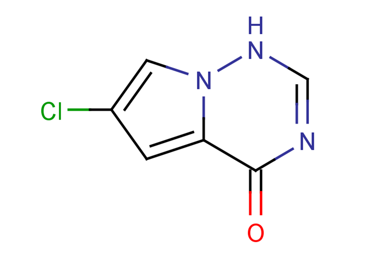 6-chloro-1H,4H-pyrrolo[2,1-f][1,2,4]triazin-4-one