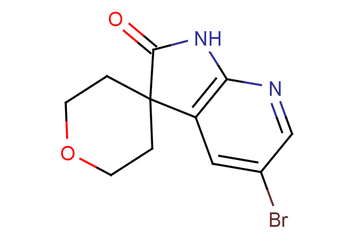 6'-bromo-2',3'-dihydrospiro[oxane-4,1'-pyrrolo[2,3-b]pyridine]-2'-one