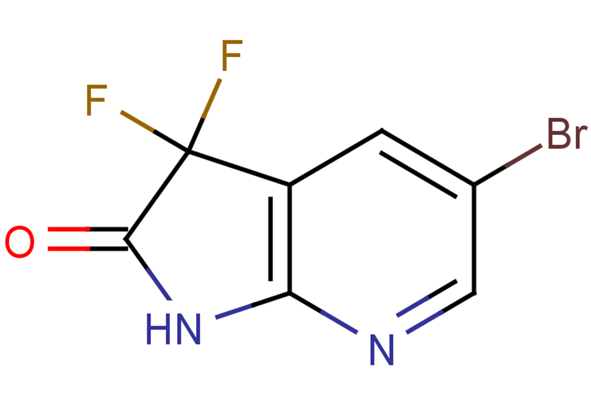 5-bromo-3,3-difluoro-1H,2H,3H-pyrrolo[2,3-b]pyridin-2-one