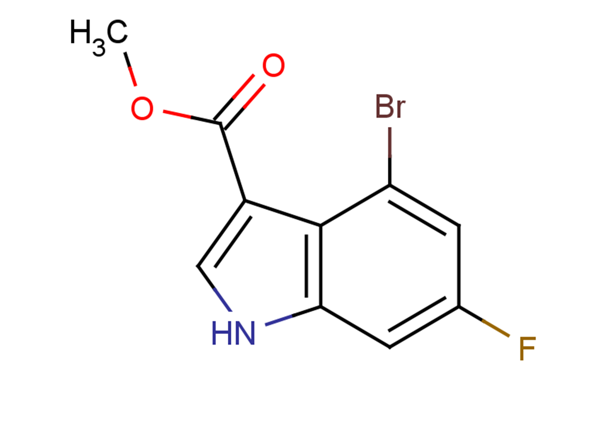 methyl 4-bromo-6-fluoro-1H-indole-3-carboxylate