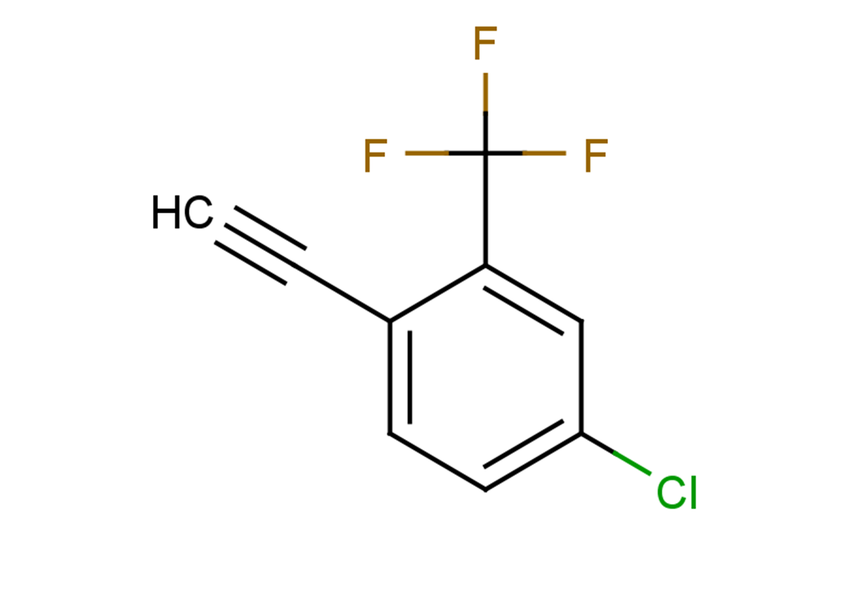4-chloro-1-ethynyl-2-(trifluoromethyl)benzene