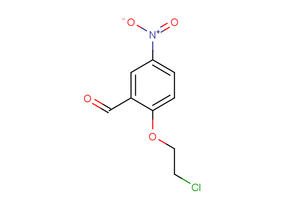 2-(2-chloroethoxy)-5-nitrobenzaldehyde