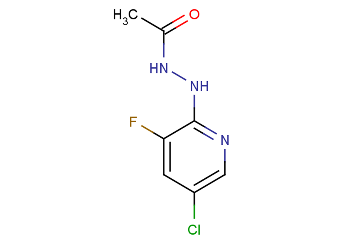 N'-(5-chloro-3-fluoropyridin-2-yl)acetohydrazide