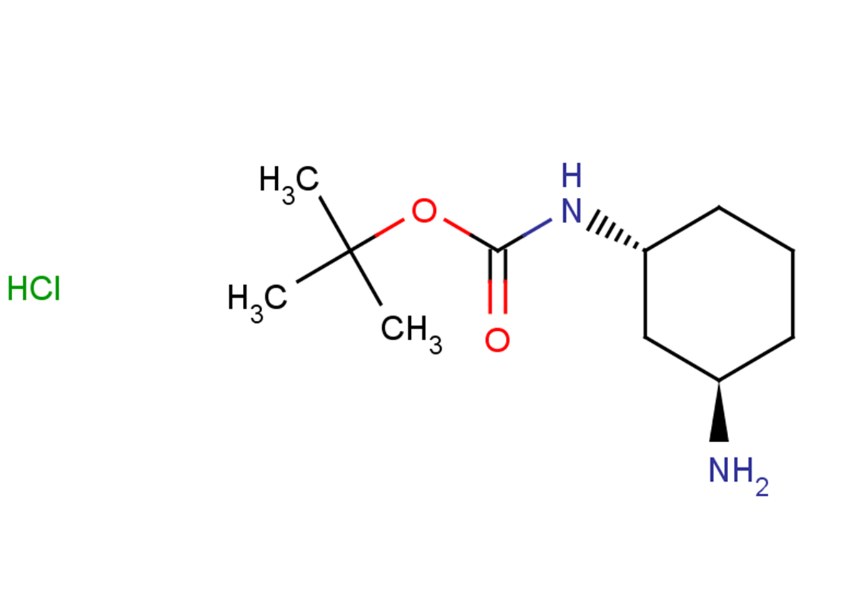 tert-butyl N-[(1R,3R)-3-aminocyclohexyl]carbamate hydrochloride