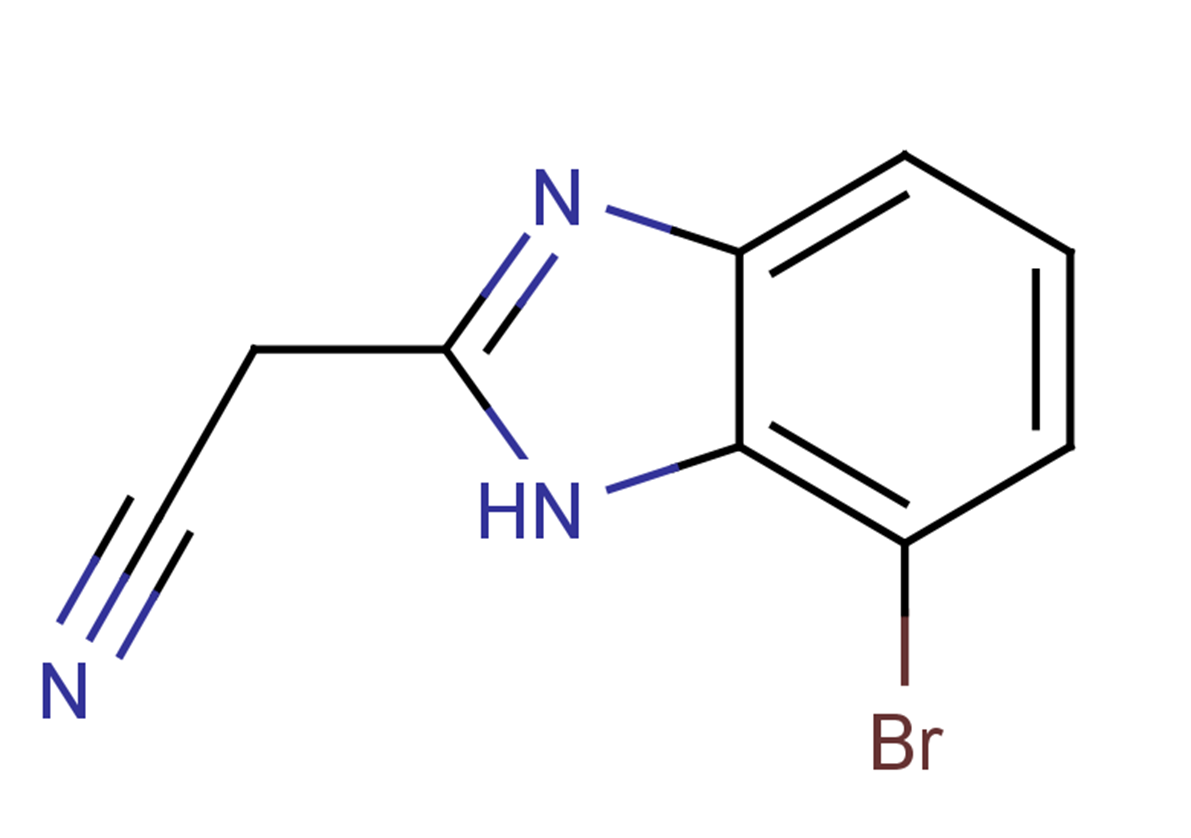 2-(7-bromo-1H-1,3-benzodiazol-2-yl)acetonitrile
