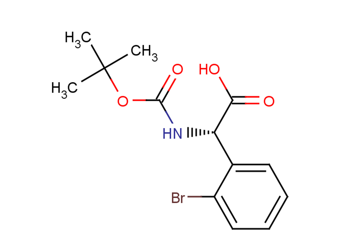 (2S)-2-(2-bromophenyl)-2-{[(tert-butoxy)carbonyl]amino}acetic acid