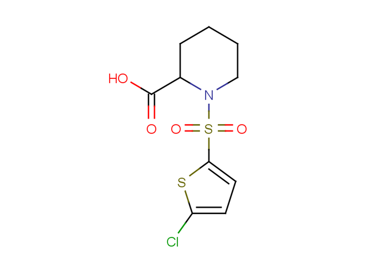 1-(5-chlorothiophene-2-sulfonyl)piperidine-2-carboxylic acid