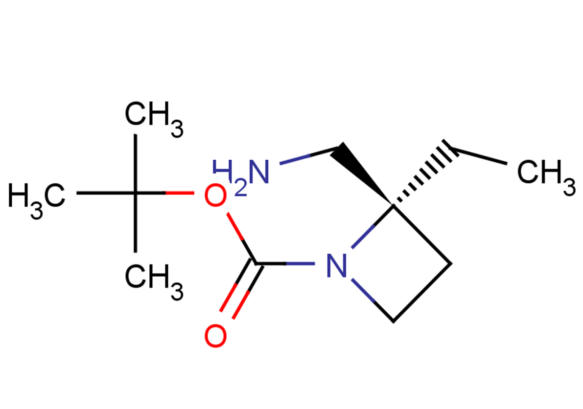 tert-butyl (2R)-2-(aminomethyl)-2-ethylazetidine-1-carboxylate