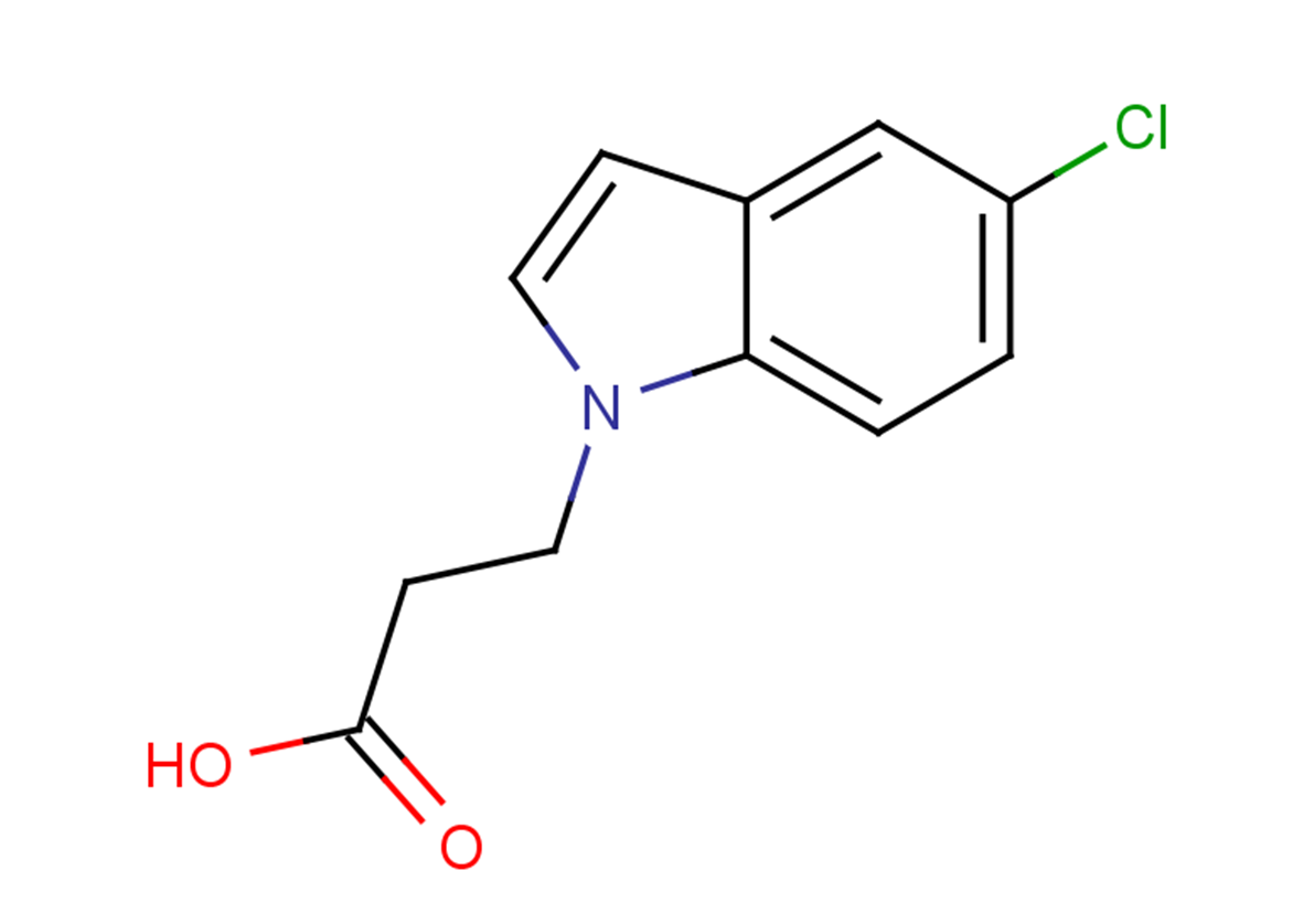 3-(5-chloro-1H-indol-1-yl)propanoic acid