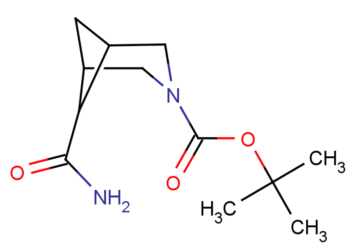 tert-butyl 6-carbamoyl-3-azabicyclo[3.1.1]heptane-3-carboxylate