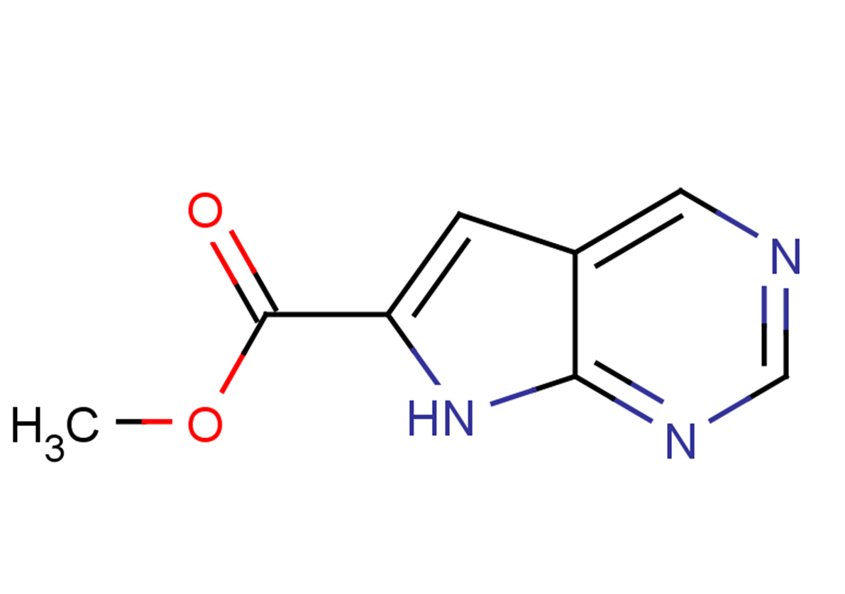methyl 7H-pyrrolo[2,3-d]pyrimidine-6-carboxylate