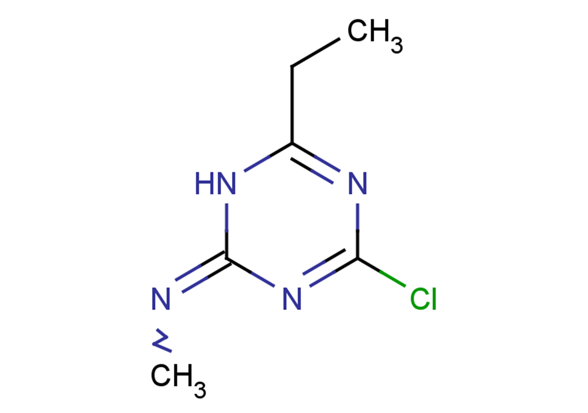 4-chloro-6-ethyl-N-methyl-1,2-dihydro-1,3,5-triazin-2-imine