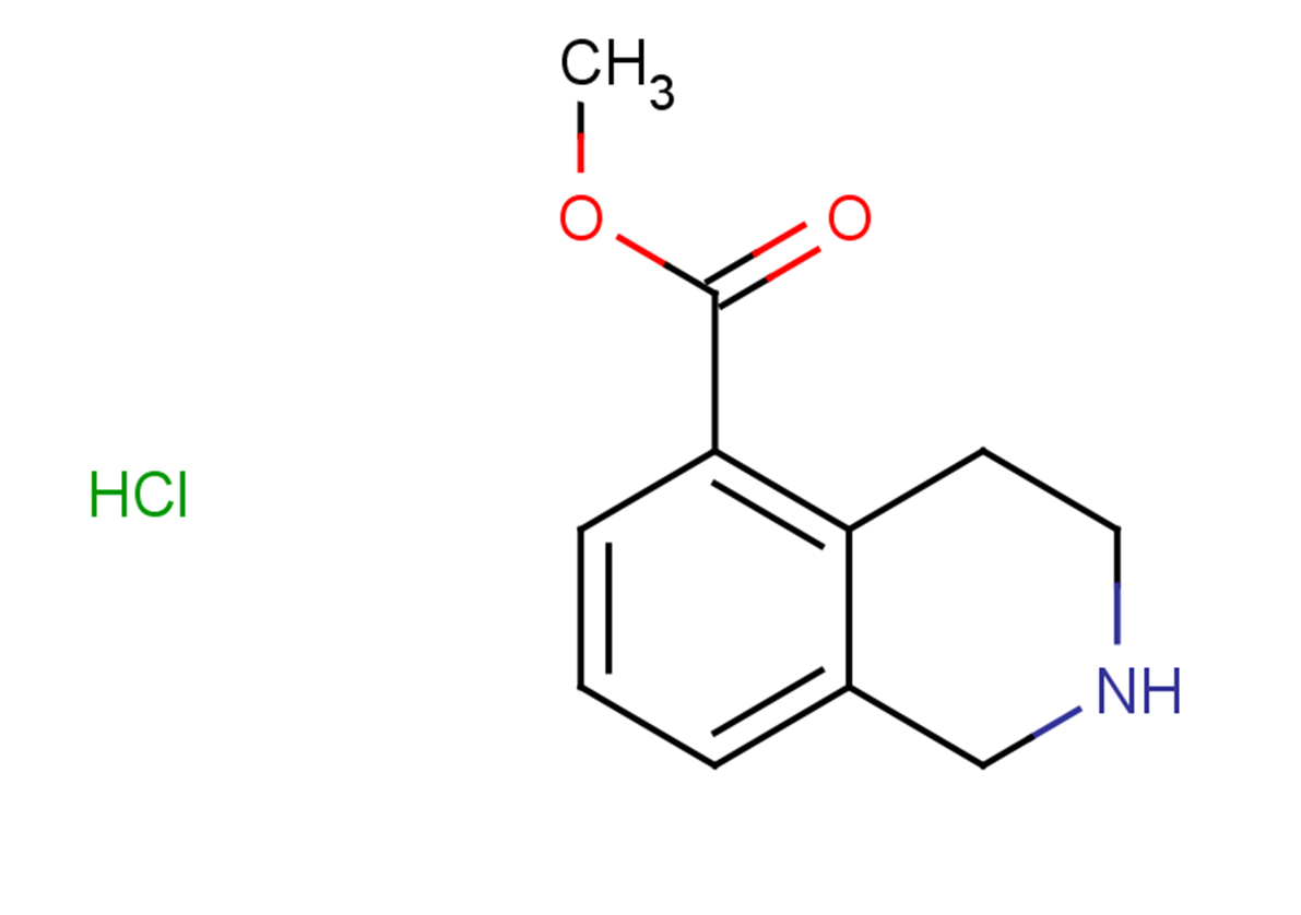 methyl 1,2,3,4-tetrahydroisoquinoline-5-carboxylate hydrochloride