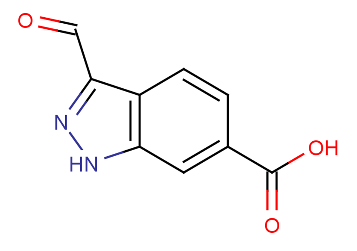 3-formyl-1H-indazole-6-carboxylic acid