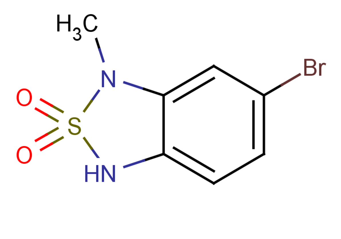 6-bromo-1-methyl-1,3-dihydro-2$l^{6},1,3-benzothiadiazole-2,2-dione