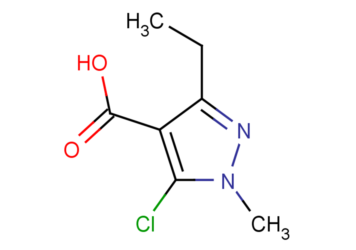 5-chloro-3-ethyl-1-methyl-1H-pyrazole-4-carboxylic acid