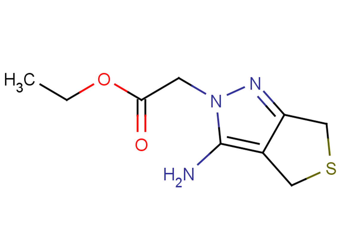 ethyl 2-{3-amino-2H,4H,6H-thieno[3,4-c]pyrazol-2-yl}acetate