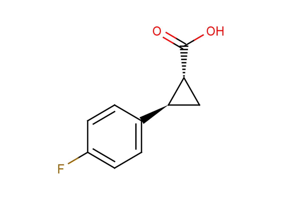 (1R,2R)-2-(4-fluorophenyl)cyclopropane-1-carboxylic acid