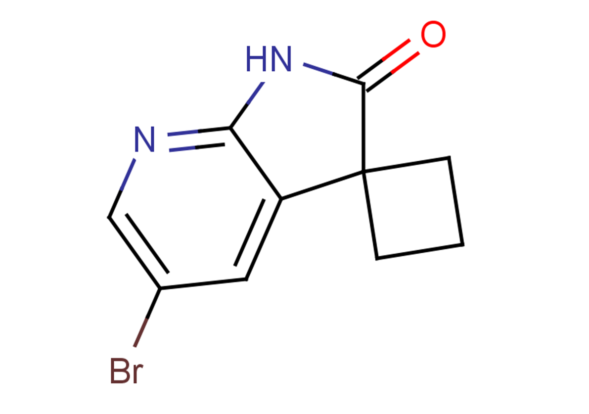 6'-bromo-2',3'-dihydrospiro[cyclobutane-1,1'-pyrrolo[2,3-b]pyridine]-2'-one