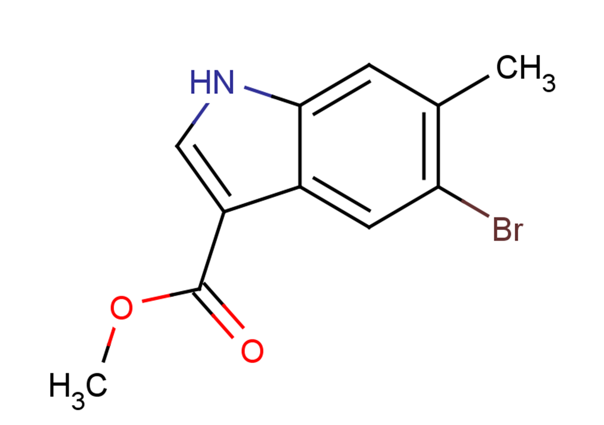 methyl 5-bromo-6-methyl-1H-indole-3-carboxylate