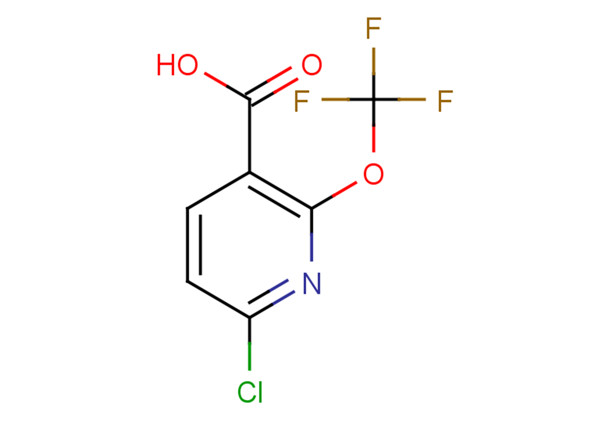 6-chloro-2-(trifluoromethoxy)pyridine-3-carboxylic acid