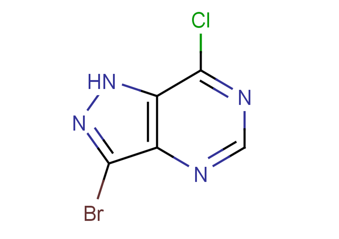 3-bromo-7-chloro-1H-pyrazolo[4,3-d]pyrimidine