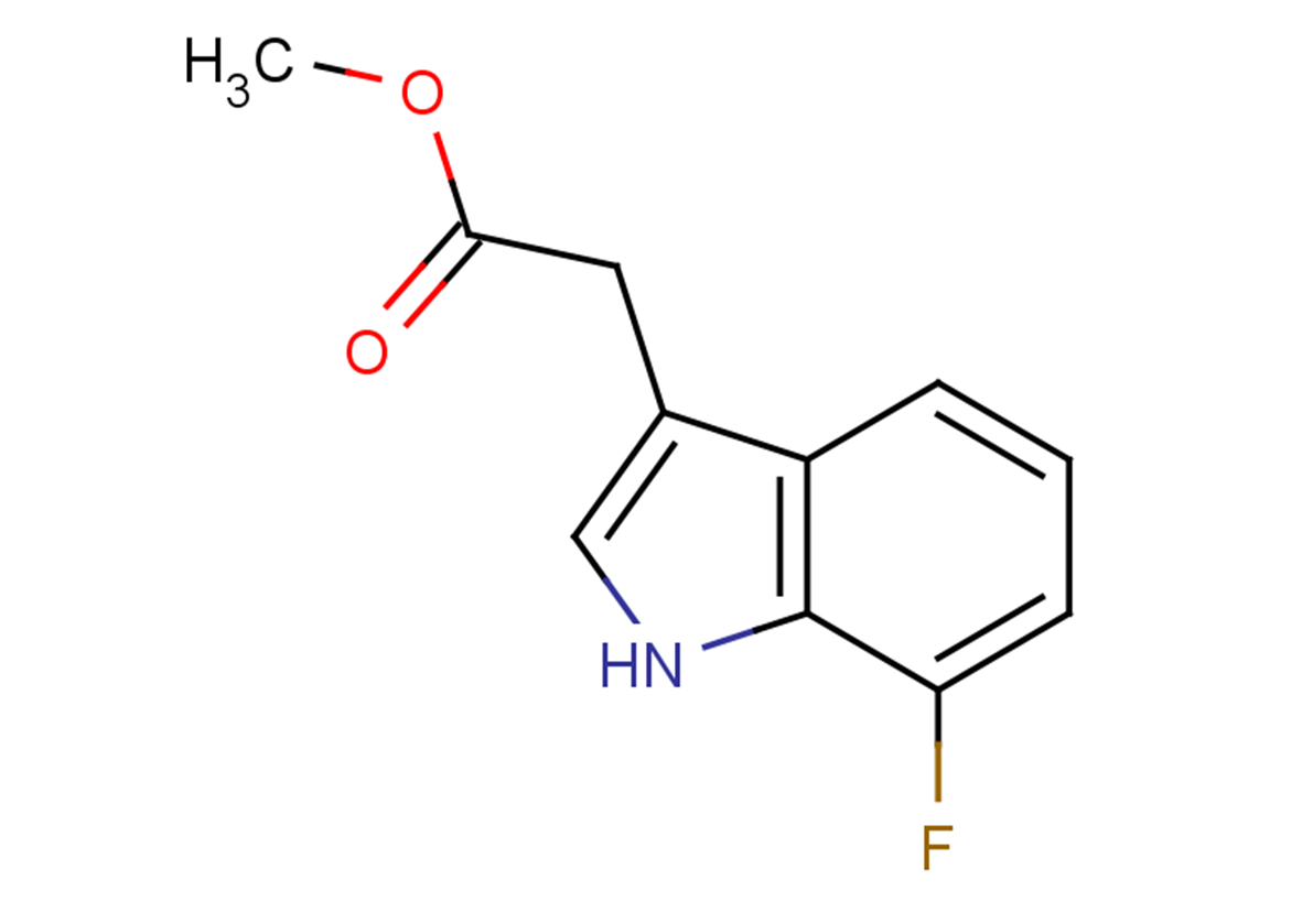methyl 2-(7-fluoro-1H-indol-3-yl)acetate