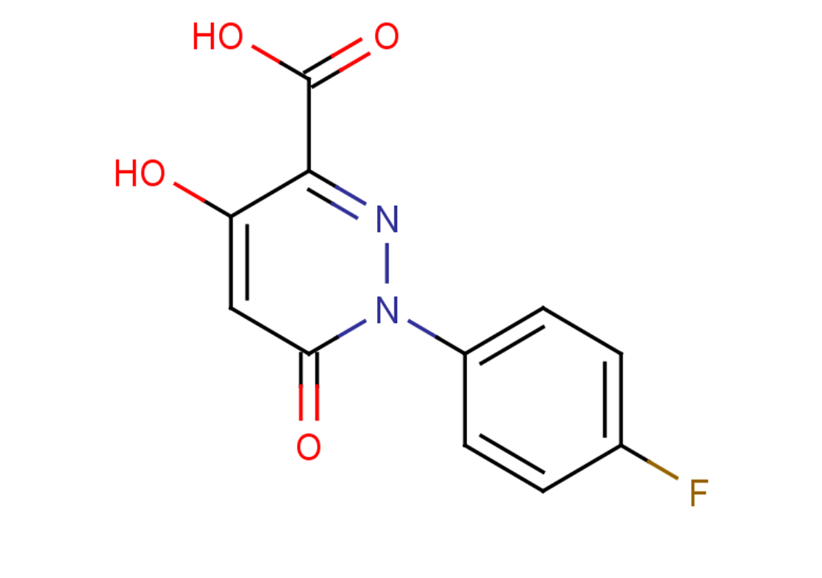 1-(4-fluorophenyl)-4-hydroxy-6-oxo-1,6-dihydropyridazine-3-carboxylic acid