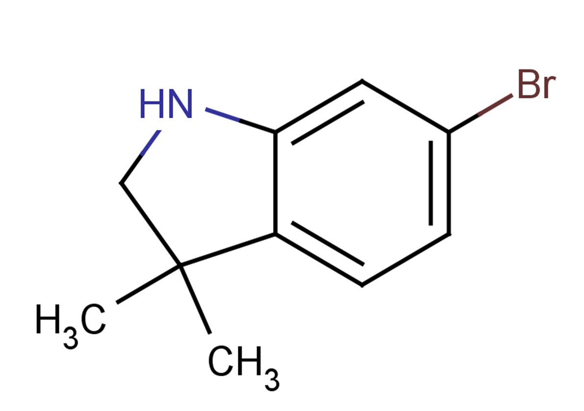 6-bromo-3,3-dimethyl-2,3-dihydro-1H-indole