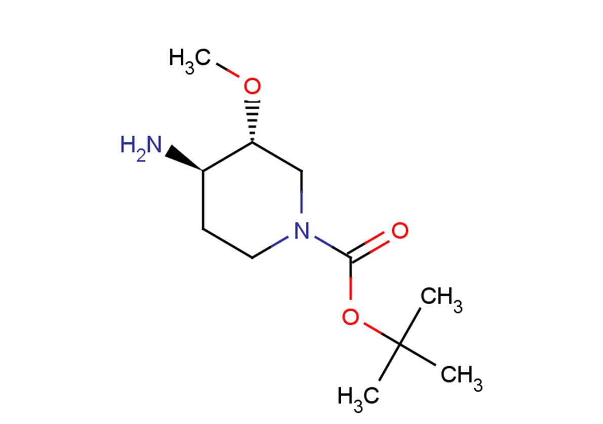 tert-butyl (3R,4R)-4-amino-3-methoxypiperidine-1-carboxylate