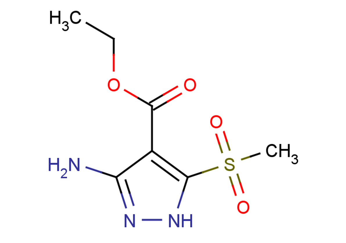 ethyl 3-amino-5-methanesulfonyl-1H-pyrazole-4-carboxylate