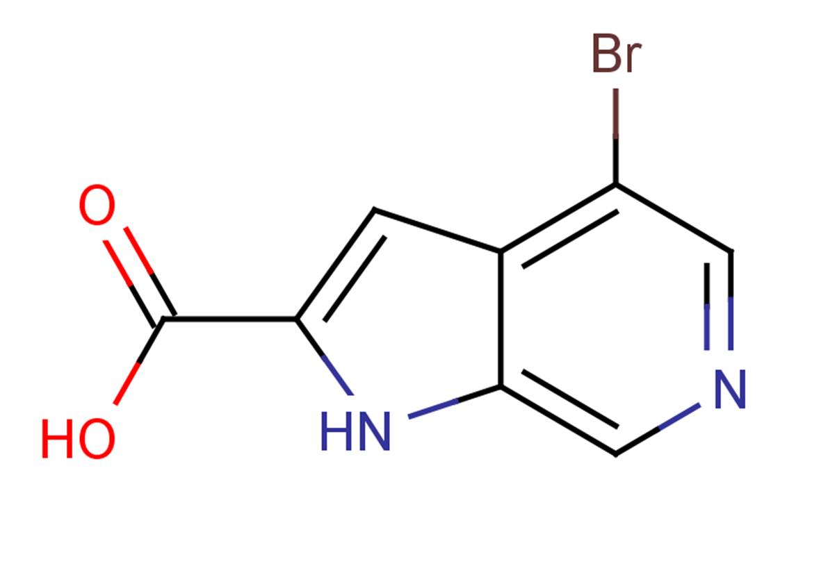 4-bromo-1H-pyrrolo[2,3-c]pyridine-2-carboxylic acid
