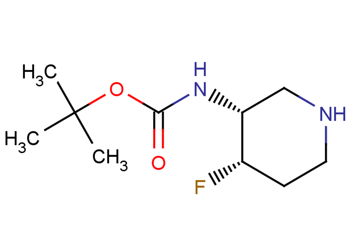 tert-butyl N-[(3R,4S)-4-fluoropiperidin-3-yl]carbamate