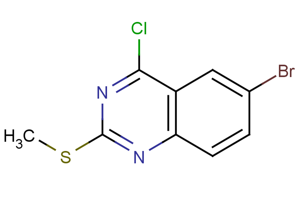 6-bromo-4-chloro-2-(methylsulfanyl)quinazoline