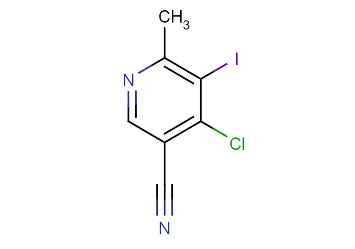 4-chloro-5-iodo-6-methylpyridine-3-carbonitrile