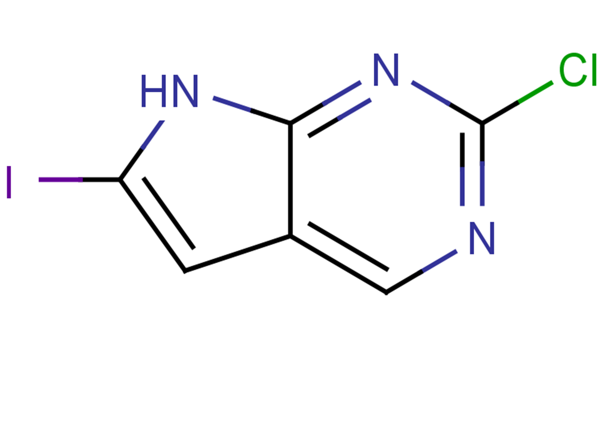 2-chloro-6-iodo-7H-pyrrolo[2,3-d]pyrimidine