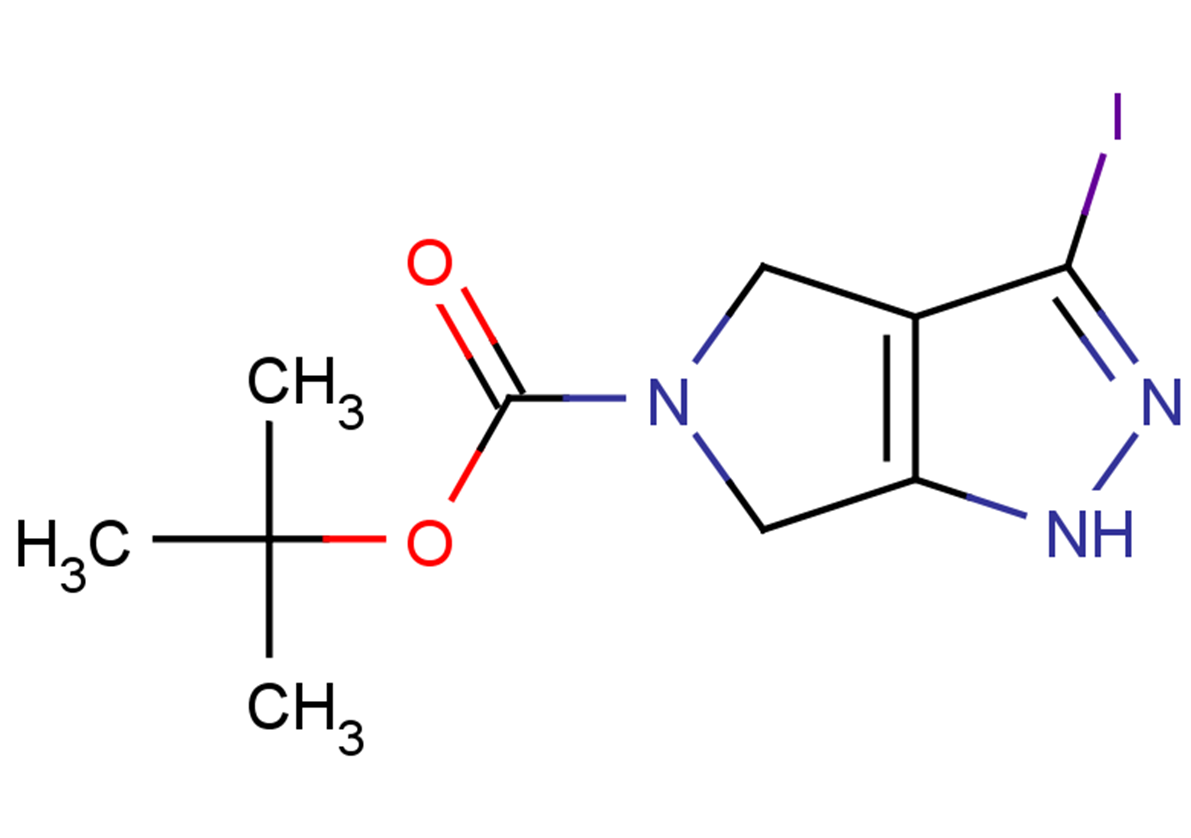 tert-butyl 3-iodo-1H,4H,5H,6H-pyrrolo[3,4-c]pyrazole-5-carboxylate