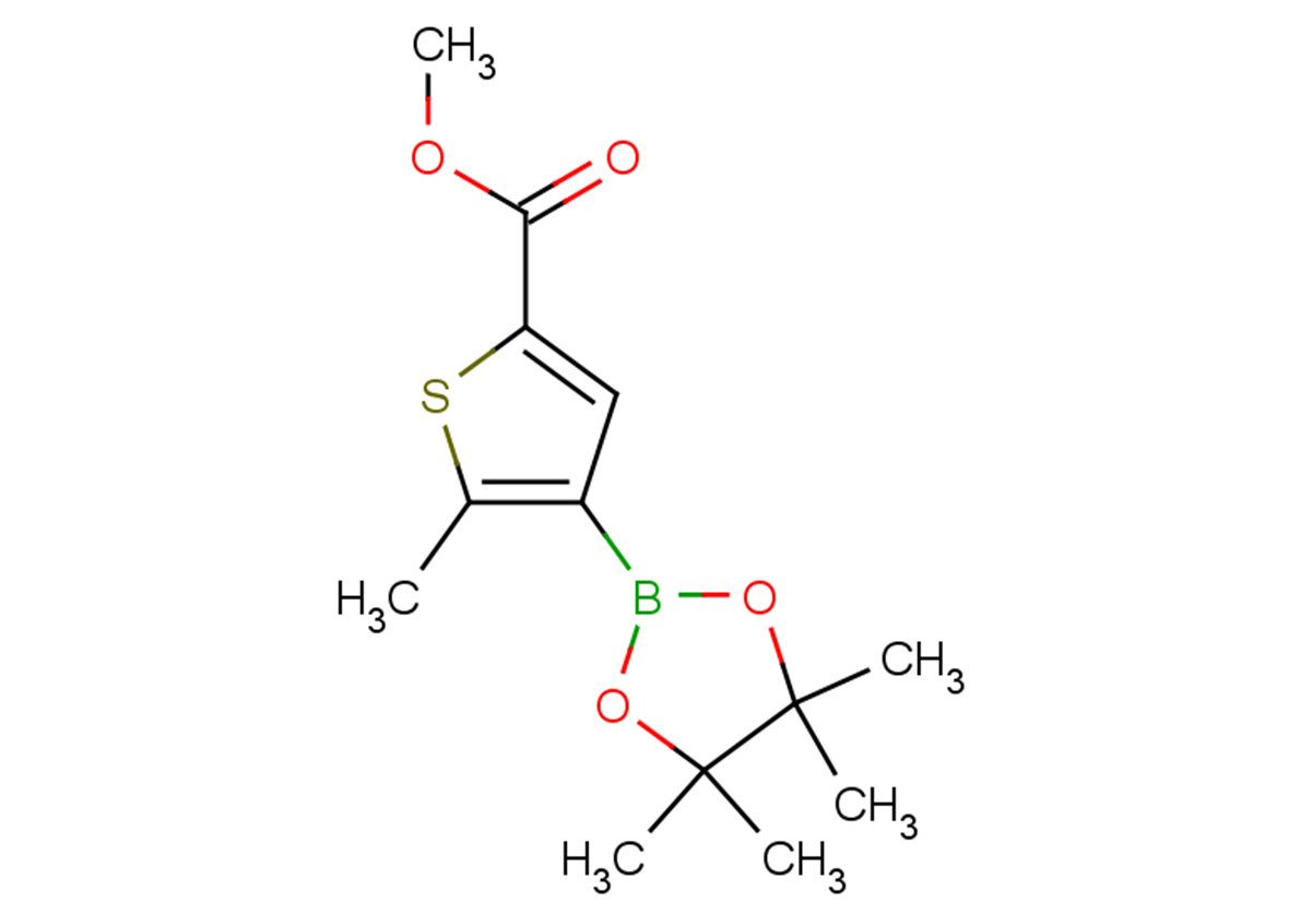methyl 5-methyl-4-(4,4,5,5-tetramethyl-1,3,2-dioxaborolan-2-yl)thiophene-2-carboxylate