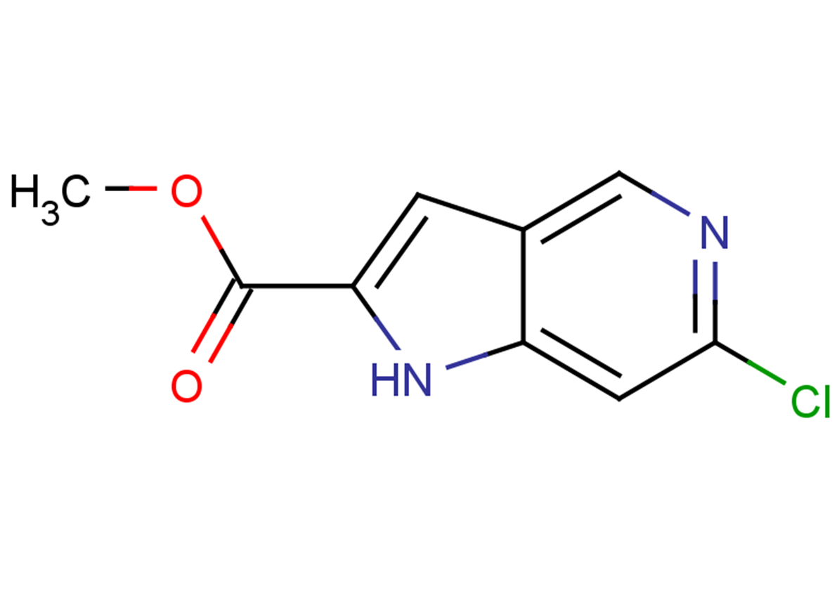 methyl 6-chloro-1H-pyrrolo[3,2-c]pyridine-2-carboxylate