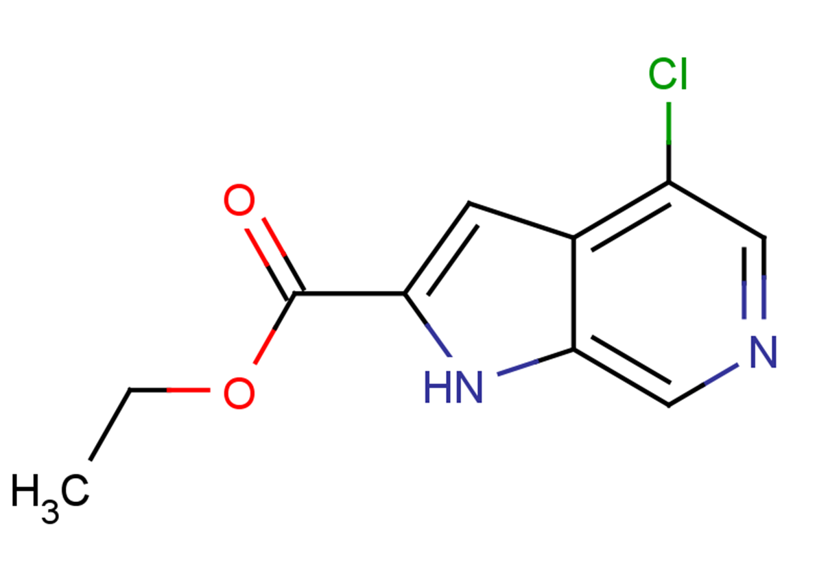 ethyl 4-chloro-1H-pyrrolo[2,3-c]pyridine-2-carboxylate