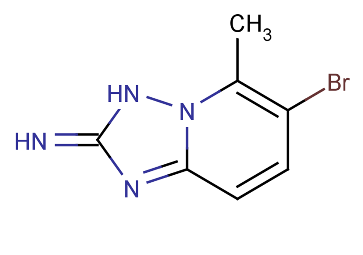 6-bromo-5-methyl-2H,3H-[1,2,4]triazolo[1,5-a]pyridin-2-imine