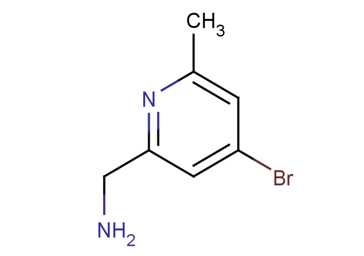 (4-bromo-6-methylpyridin-2-yl)methanamine