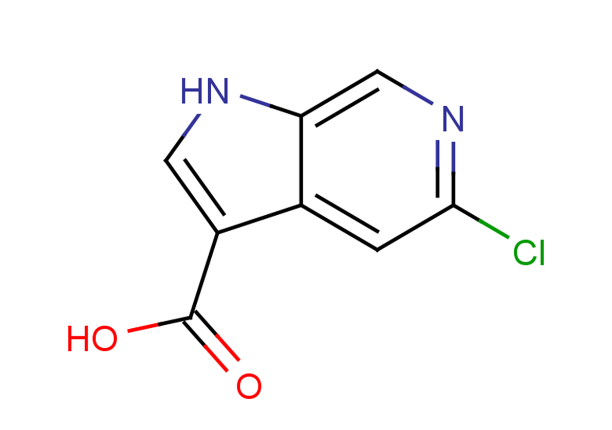 5-chloro-1H-pyrrolo[2,3-c]pyridine-3-carboxylic acid