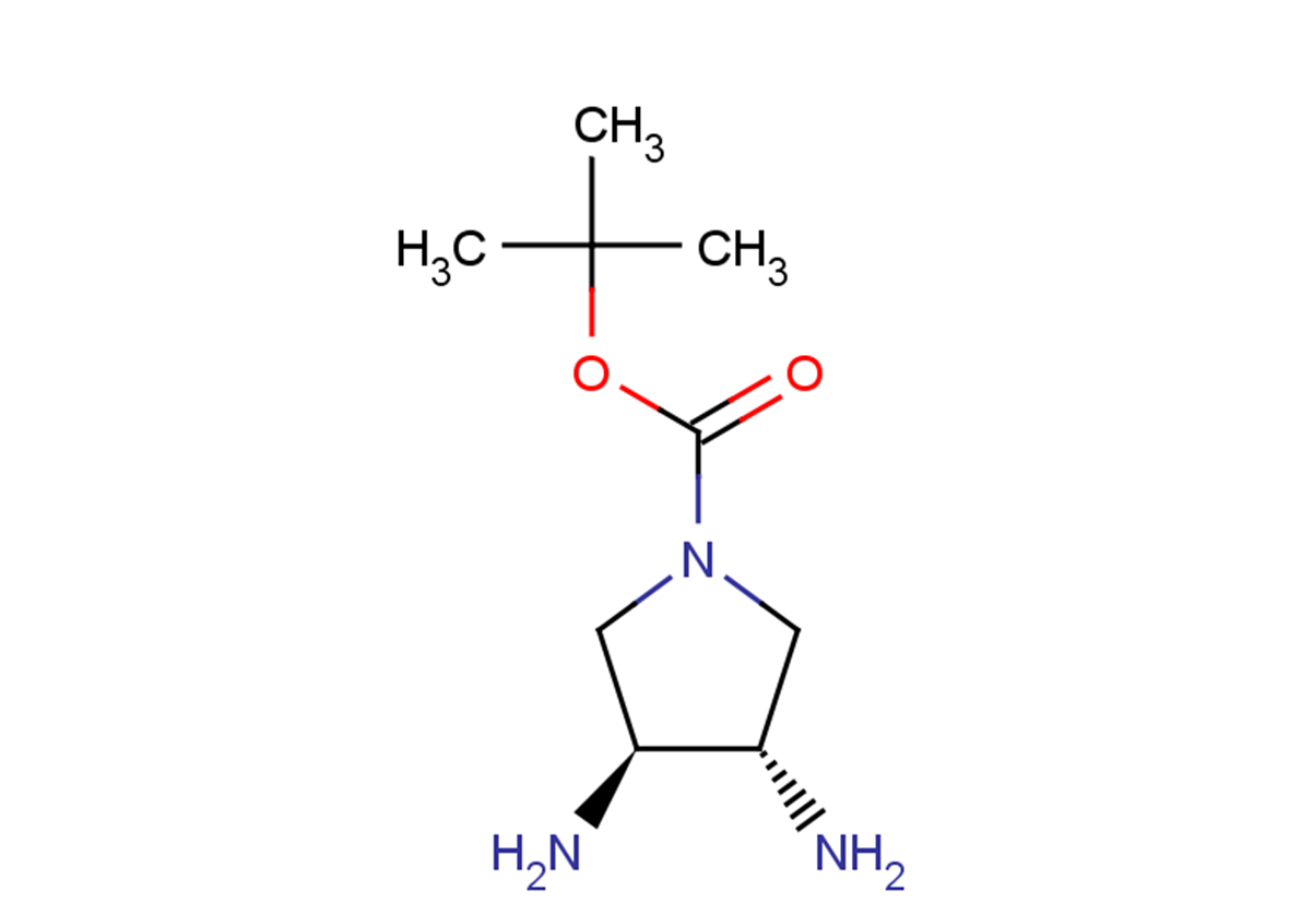 tert-butyl (3S,4S)-3,4-diaminopyrrolidine-1-carboxylate