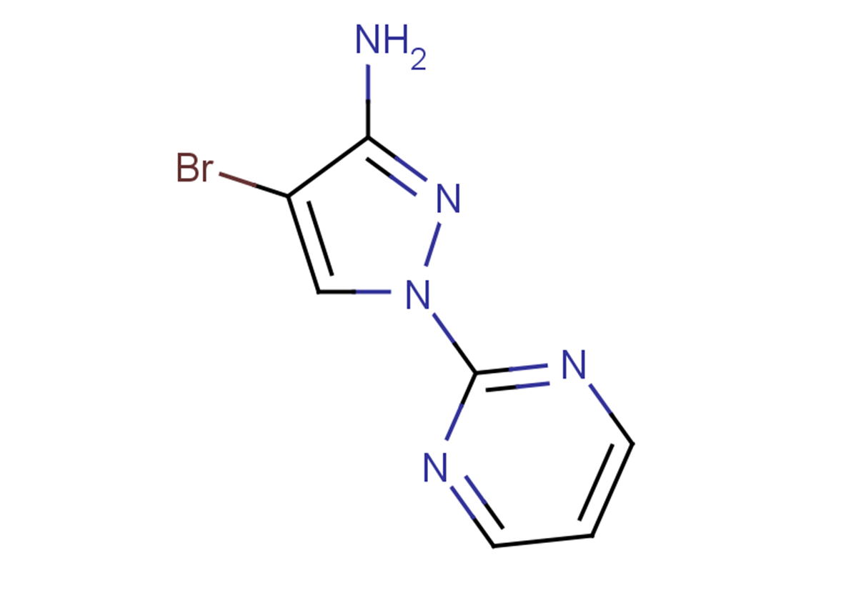 4-bromo-1-(pyrimidin-2-yl)-1H-pyrazol-3-amine