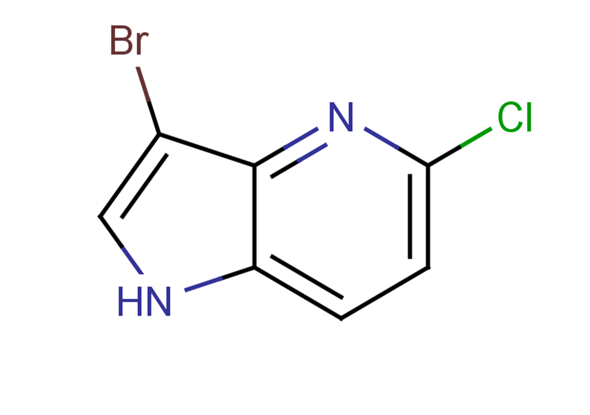 3-bromo-5-chloro-1H-pyrrolo[3,2-b]pyridine